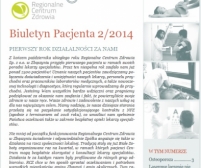 Biuletyn Pacjenta wydanie nr 2/2014